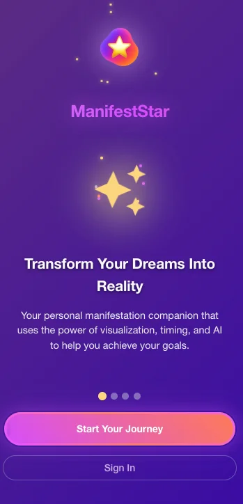 Manifestar App Interface